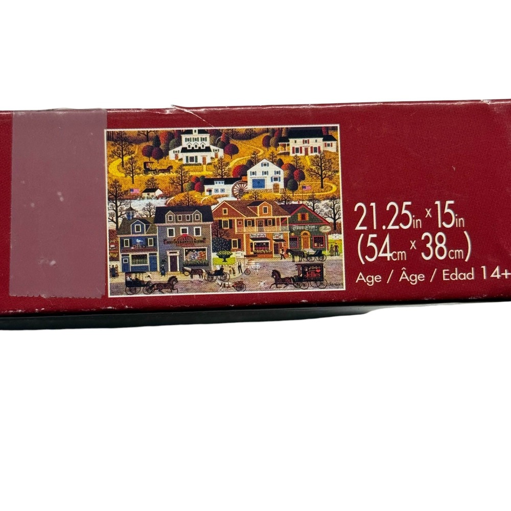 Buffalo Charles Wysocki Hawkriver Hollow 300 Large Piece Puzzle Complete - Picture 9 of 15